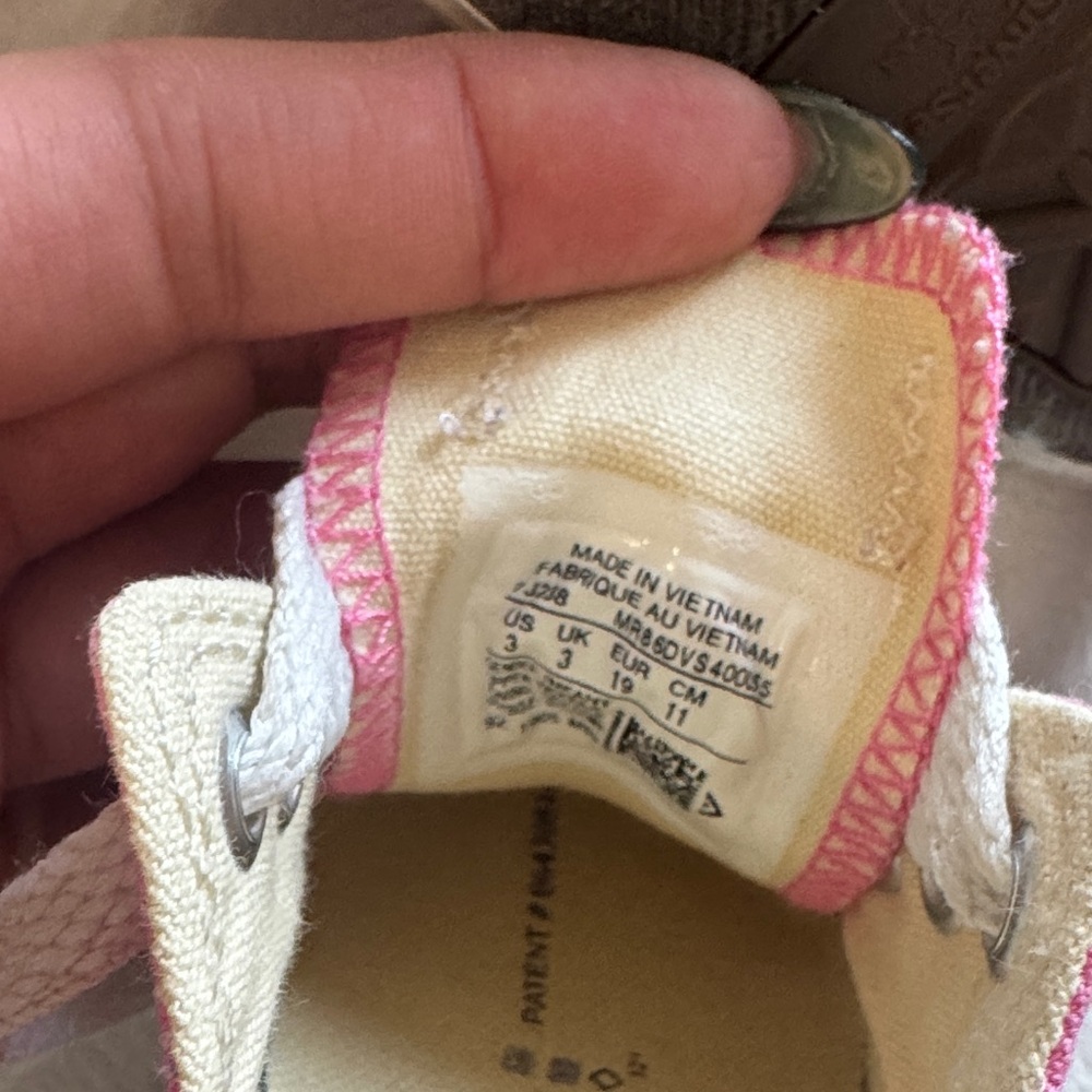 Converse Kids Pink All Star Sneakers - Picture 4 of 4